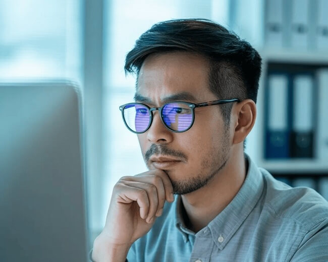 Ánh sáng xanh có gây cận thị không?