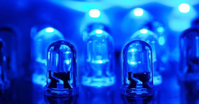Đèn Led có ánh sáng xanh không?