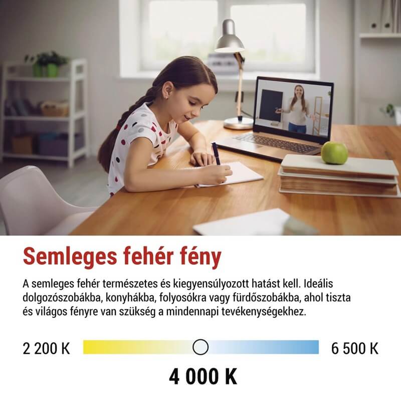 Nhiệt màu trung tính 4000K